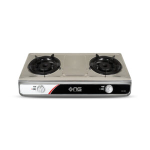 NasGas DG-1090 Stainless Steel Auto Ignition Gas Stove (2 Burner)